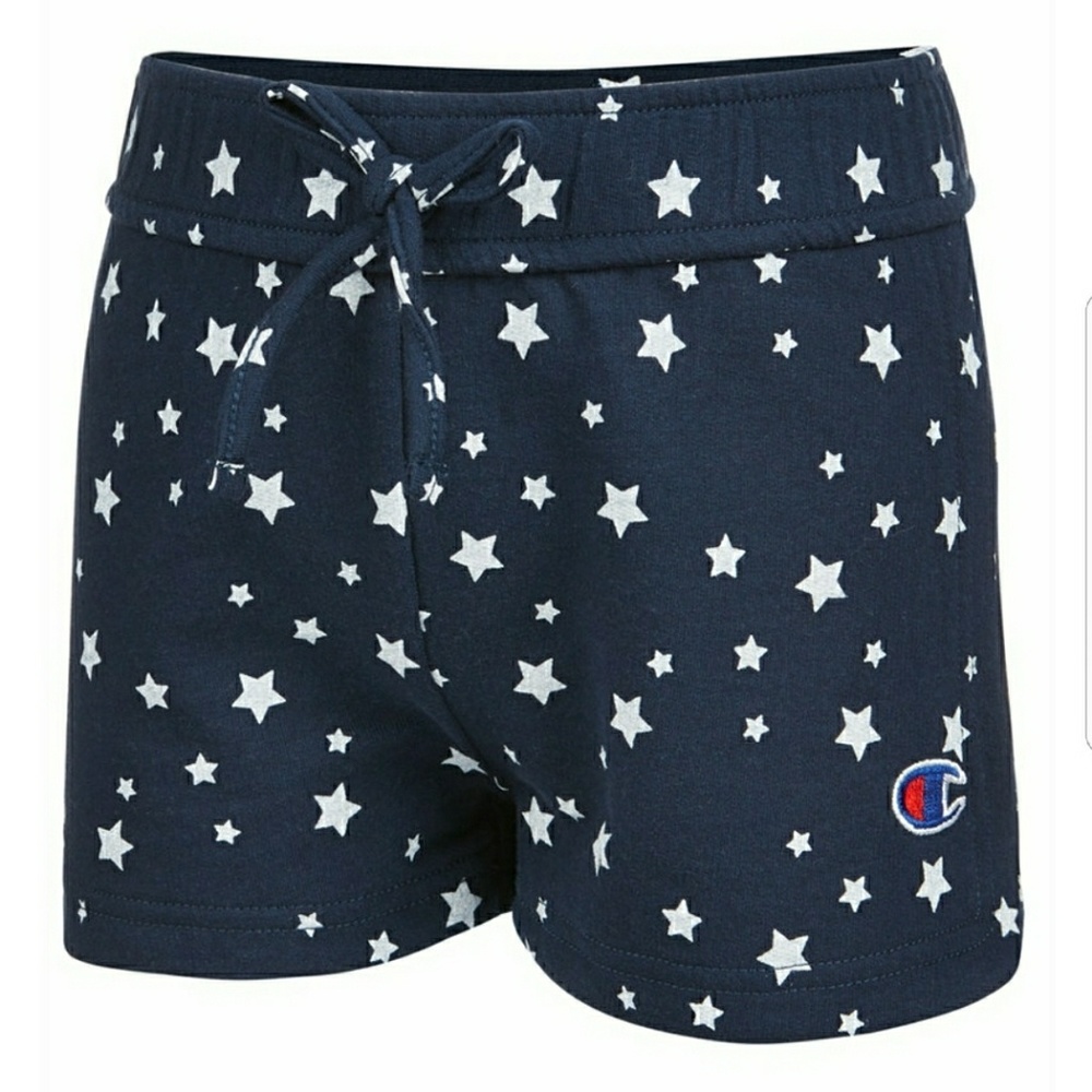 Champion Navy Blue Shorts with Stars